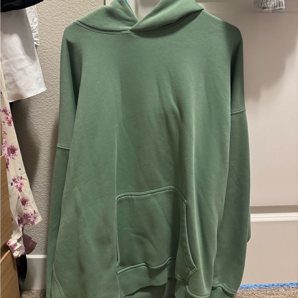 Green Abercrombie Hoodie